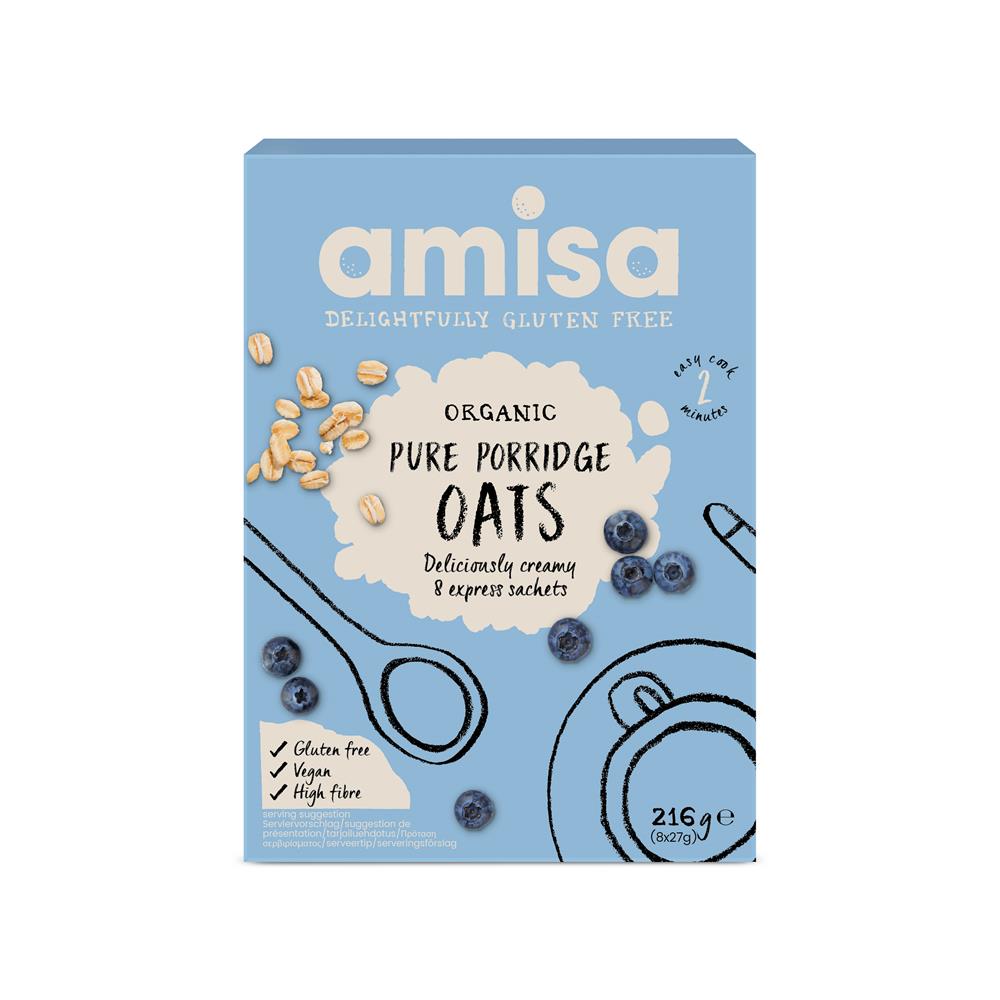Org GF Porridge Oats Sachets