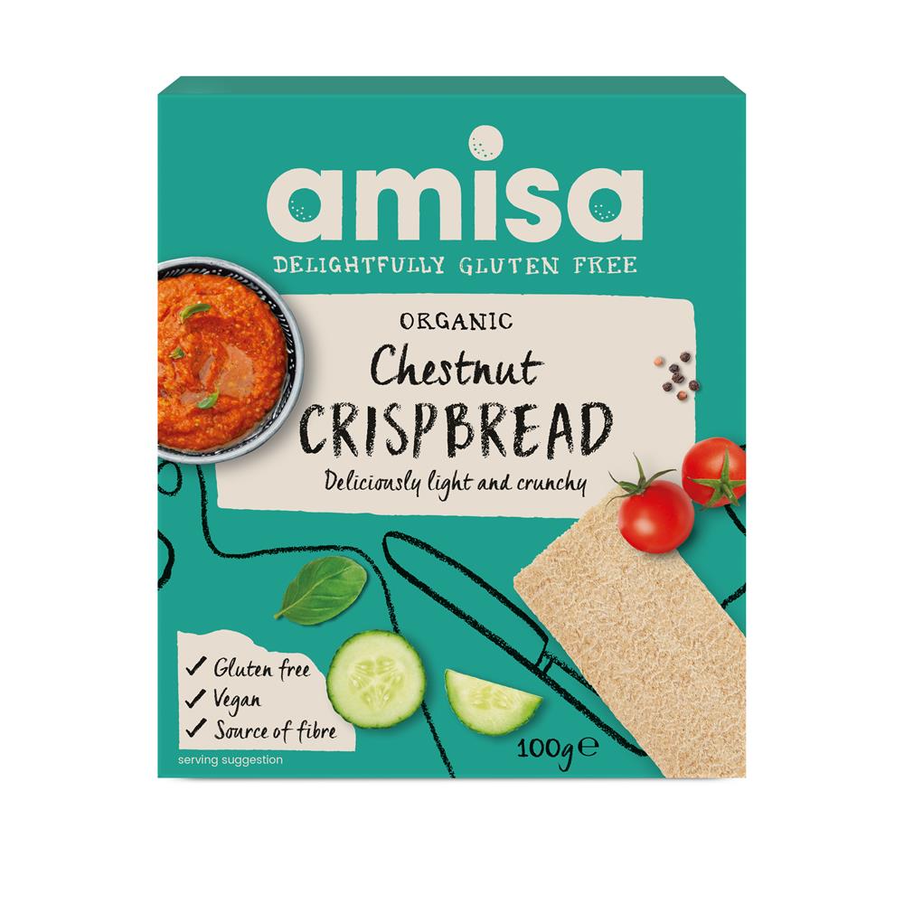 Organic Chestnut Crispbread (Pack of 2)