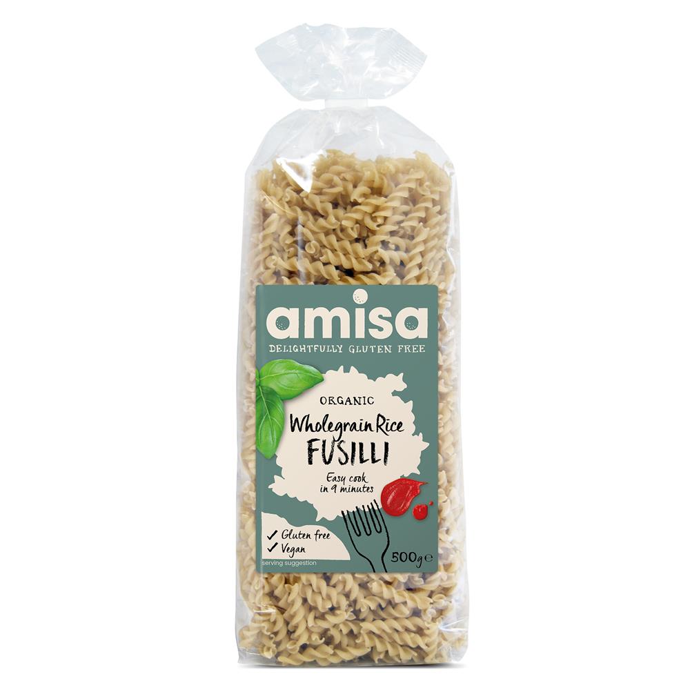 Org GF Wholegrain Rice Fusilli