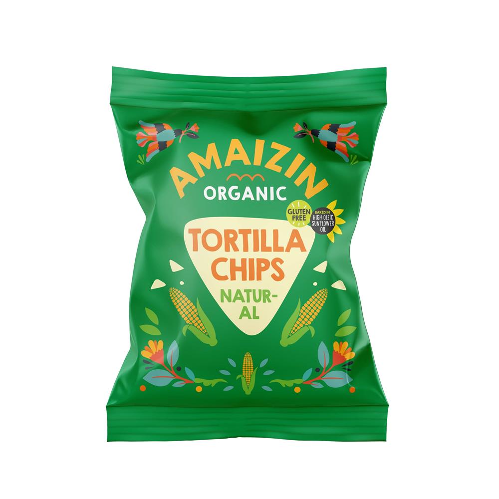 Org Natural Corn Chips (Pack of 15)