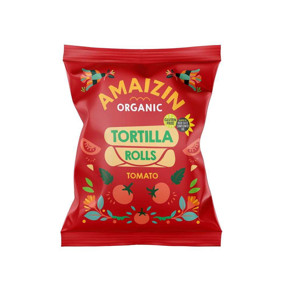 Org Corn Rolls Tomato (Pack of 14)