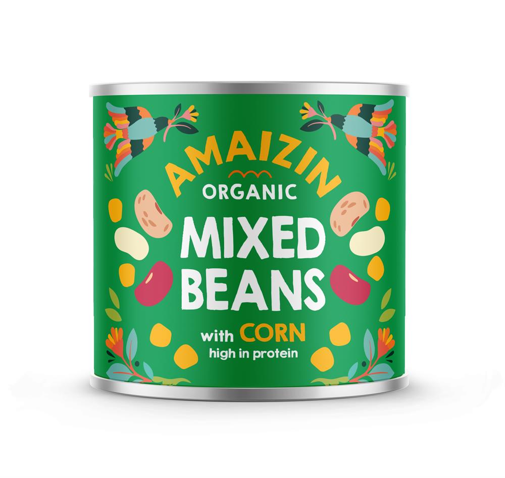 Organic Mixed Beans with Corn