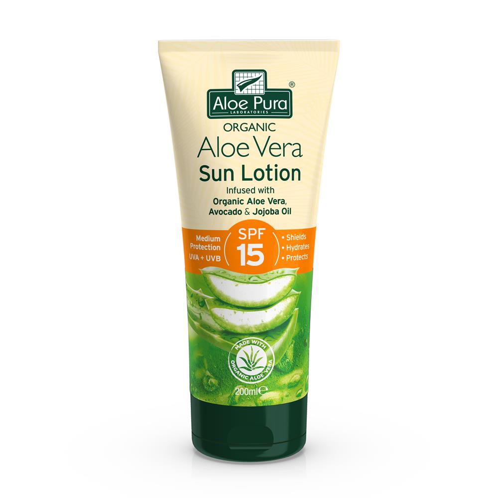 Aloe Vera Sun Lotion Spf 15