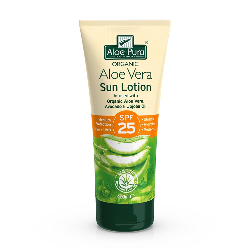 Aloe Vera Sun Lotion Spf 25