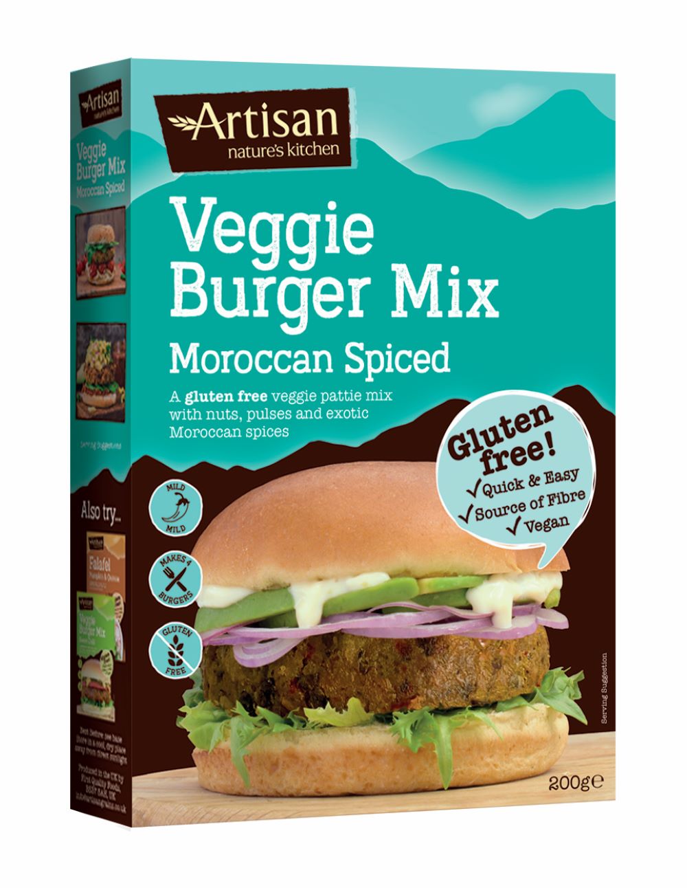 Moroccan Spiced Veg Burger Mix