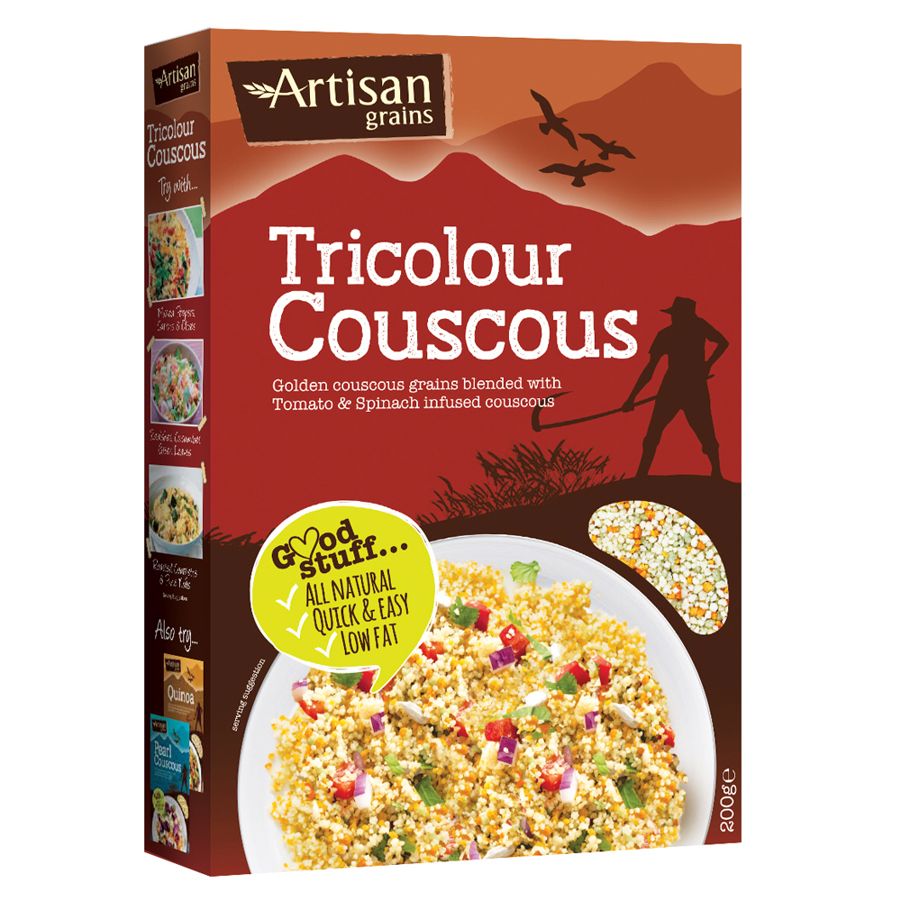 Tricolour Couscous (Pack of 2)