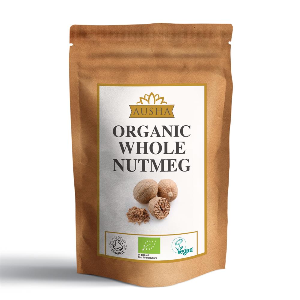 Organic Nutmeg whole 50g