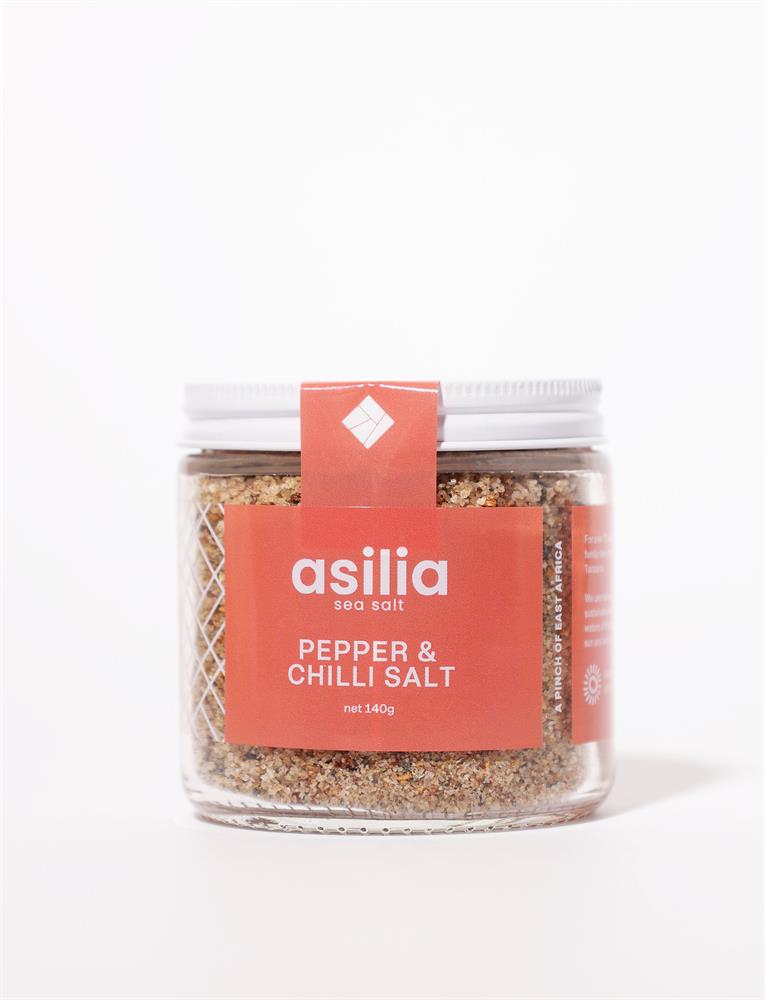 Pepper & Chilli Salt | Spicy Flavourful For Gourmet Cooking 140g