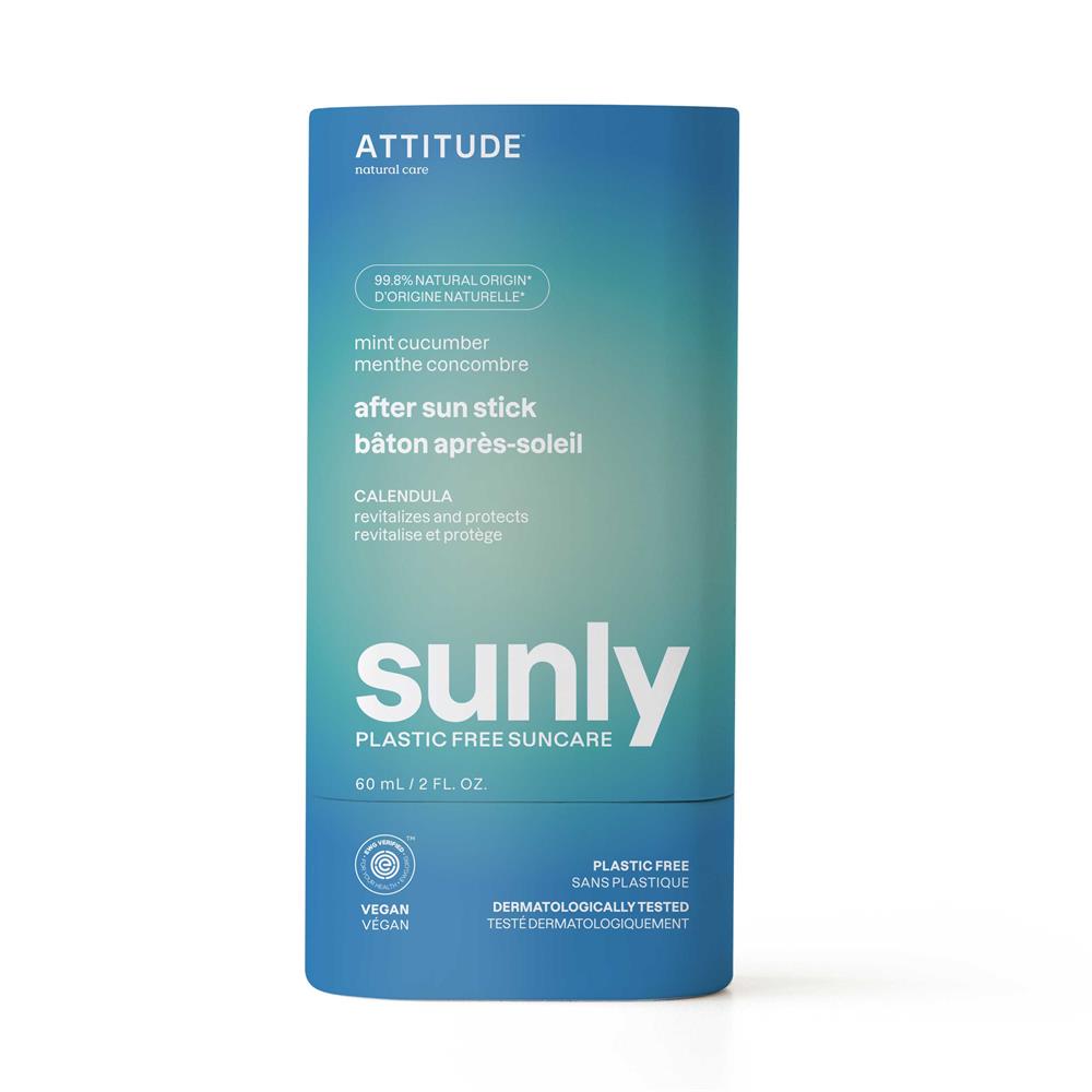 Sunly - After Sun Stick - Mint & Cucumber - 30 SPF - 60g