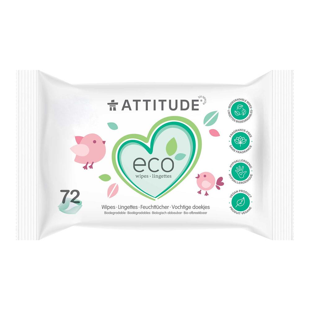 Biodegradable wipes fragr free (Pack of 2)