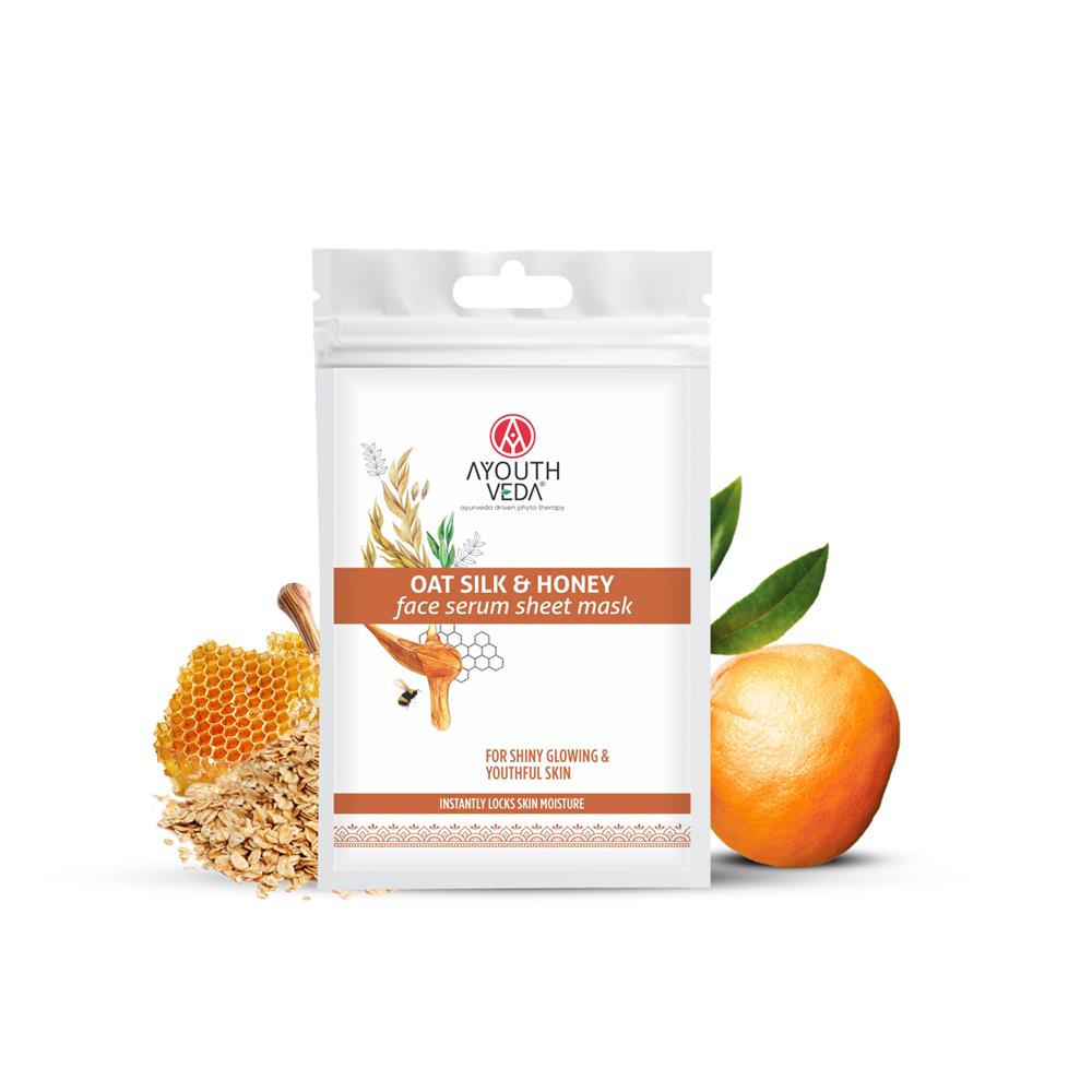 Oat Silk & Honey Sheet Mask (Pack of 4)