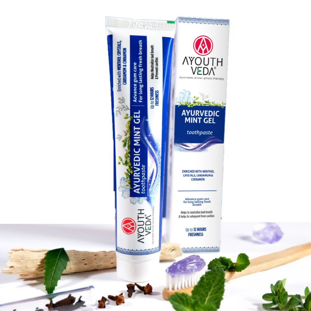 Ayurvedic Mint Tootthpaste (Pack of 2)