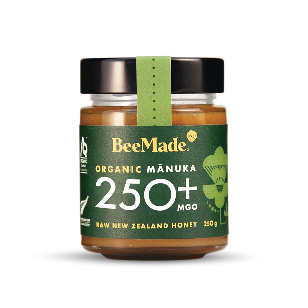 Organic New Zealand Manuka Honey MGO 250+ 250g