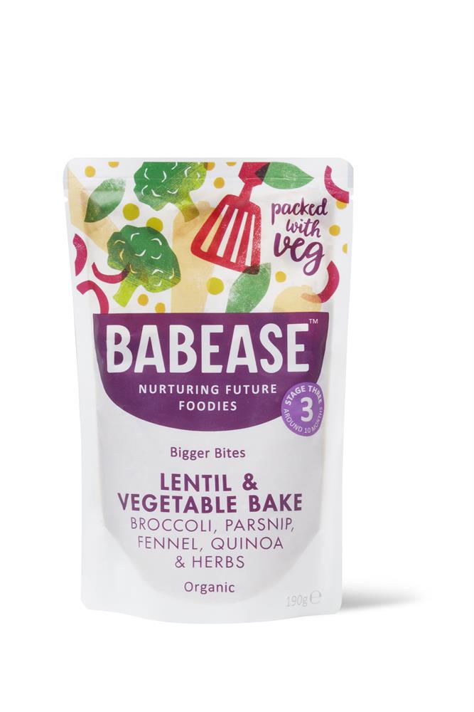 Org Lentil & Veg Bake 190g (Pack of 6)