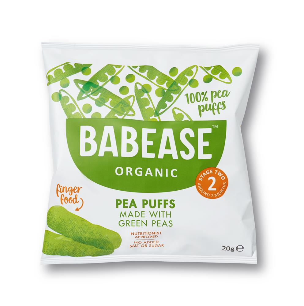 Organic Pea Puffs 20g (Pack of 5)