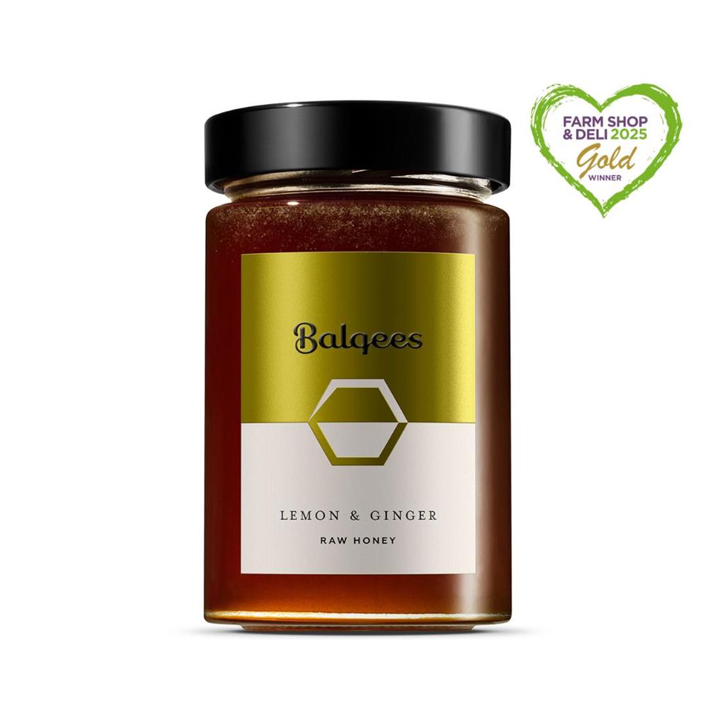 Raw Honey Lemon Zest & Ginger 250g
