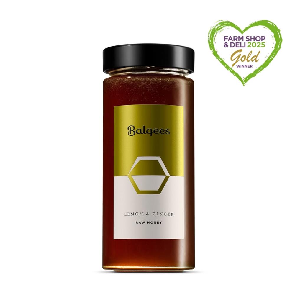 Raw Honey Lemon Zest & Ginger 400g