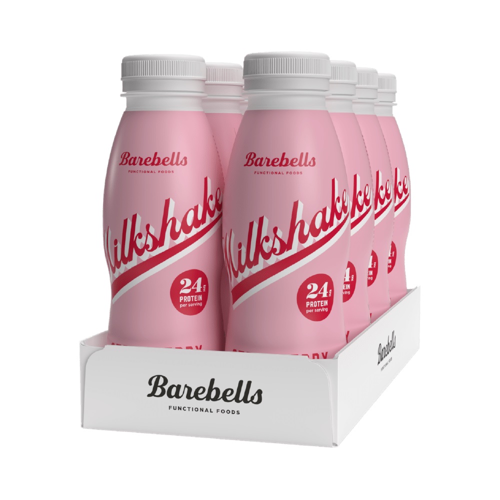 Strawberry Protein Milkshake (Pack of 8)