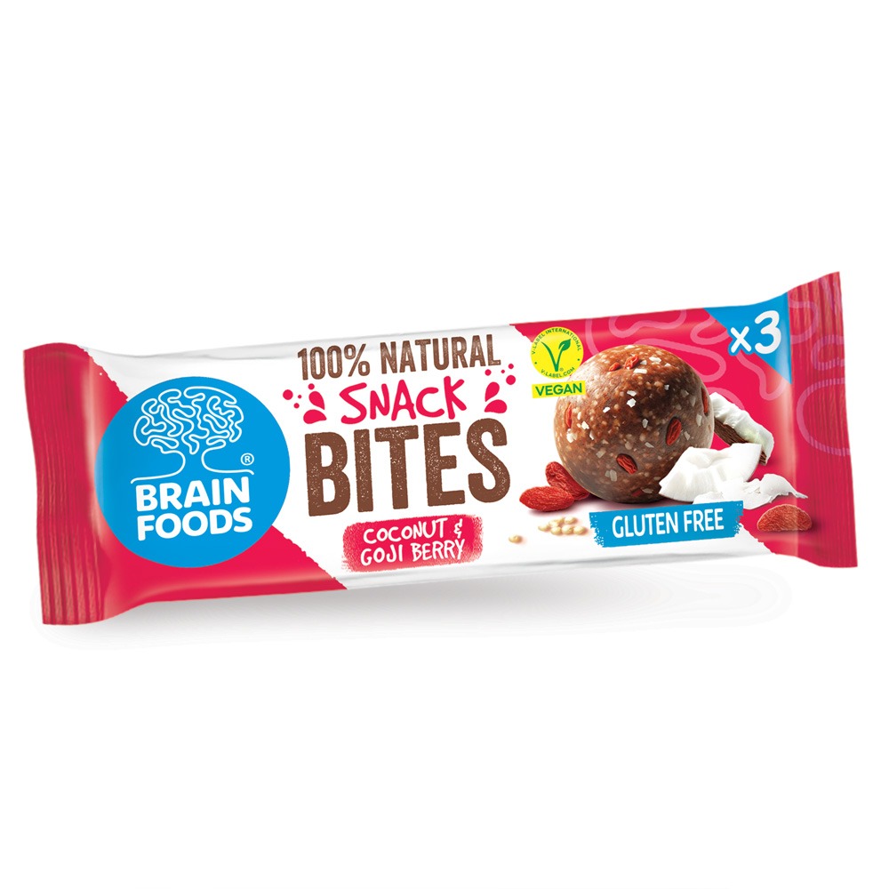 Snack Bites-Coconut and Goji (Pack of 12)