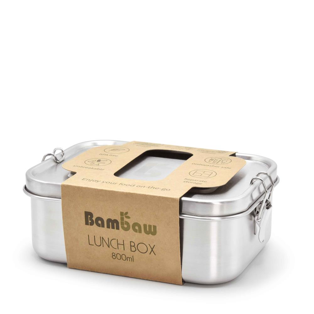 Lunch Box - Metal Lid (800ml)