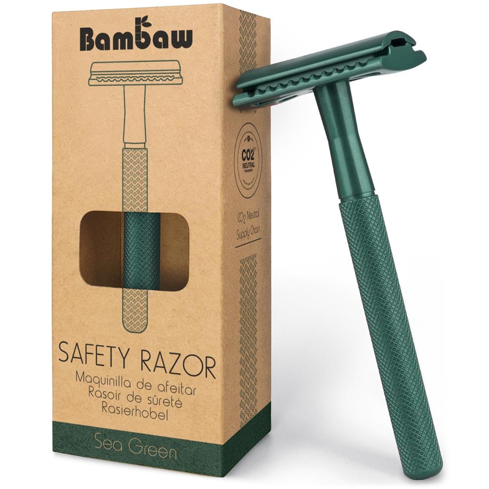 Metal safety razor | Sea Green
