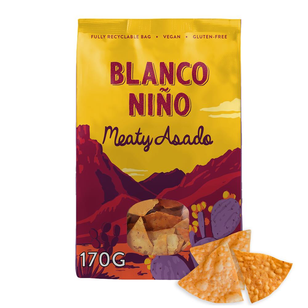 Meaty Asado Tortilla Chips (Pack of 8)