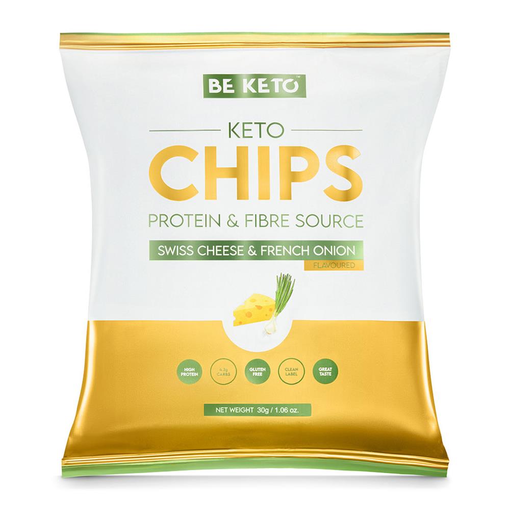 Keto Chips Swiss Cheese & French Onion 30g