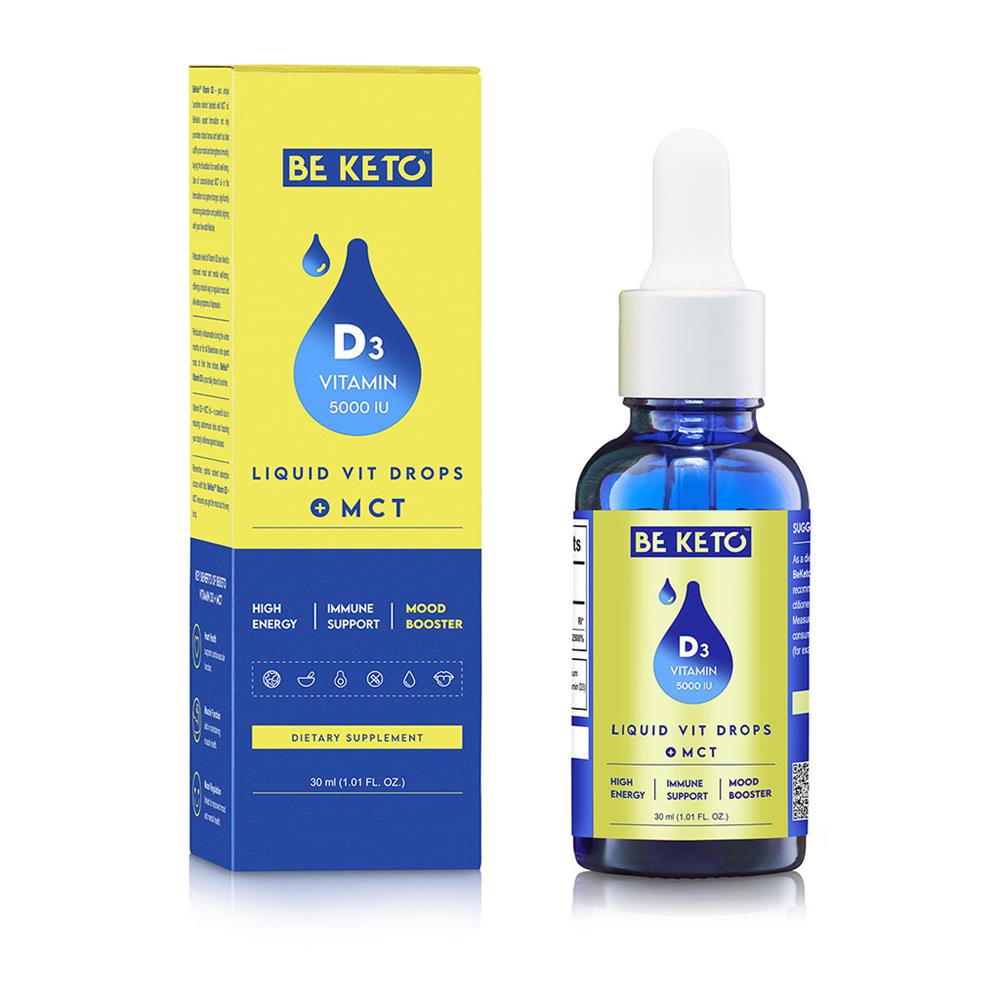 Vitamin D3 5000 IU in Drops + MCT Oil 30ml