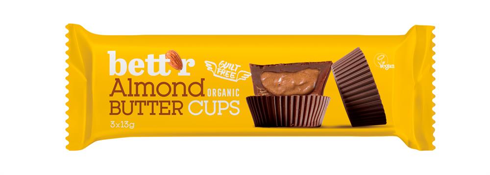 Nut Butter Cups with Almond (Pack of 12)