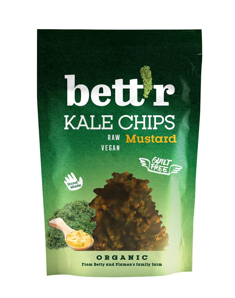 Kale Chips with Mustard