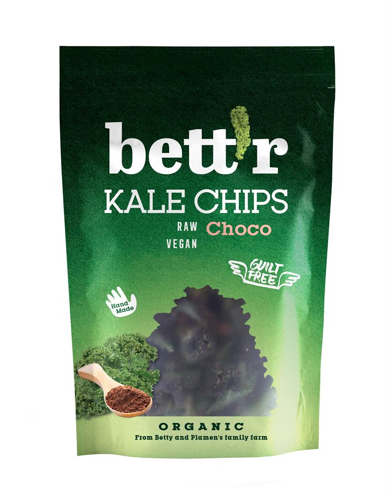 Kale Chips with Chocolate (Pack of 2)