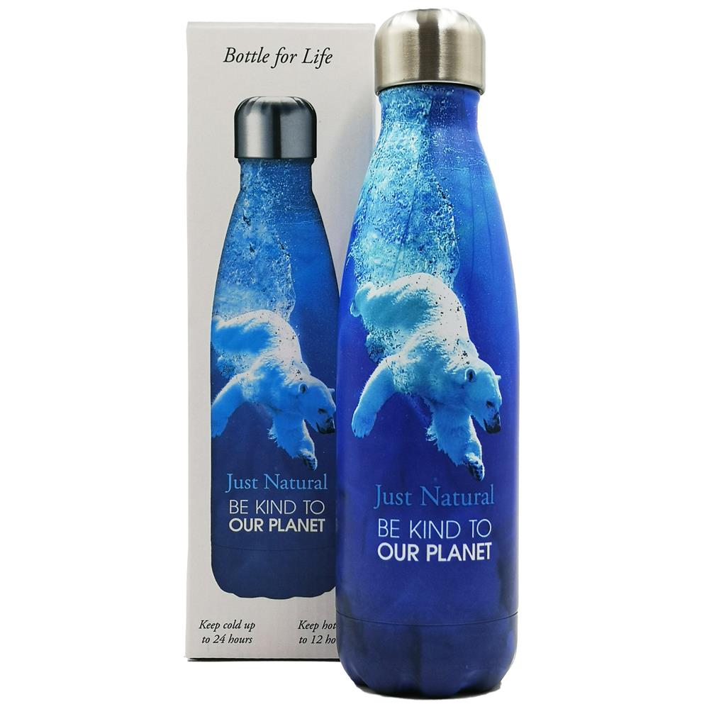 S/Steel Drinks Bottle Polar Be