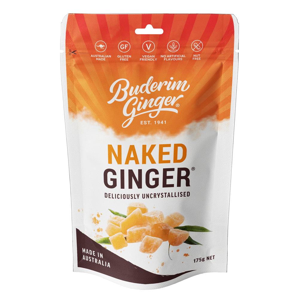 Buderim Naked Ginger Mild 175g