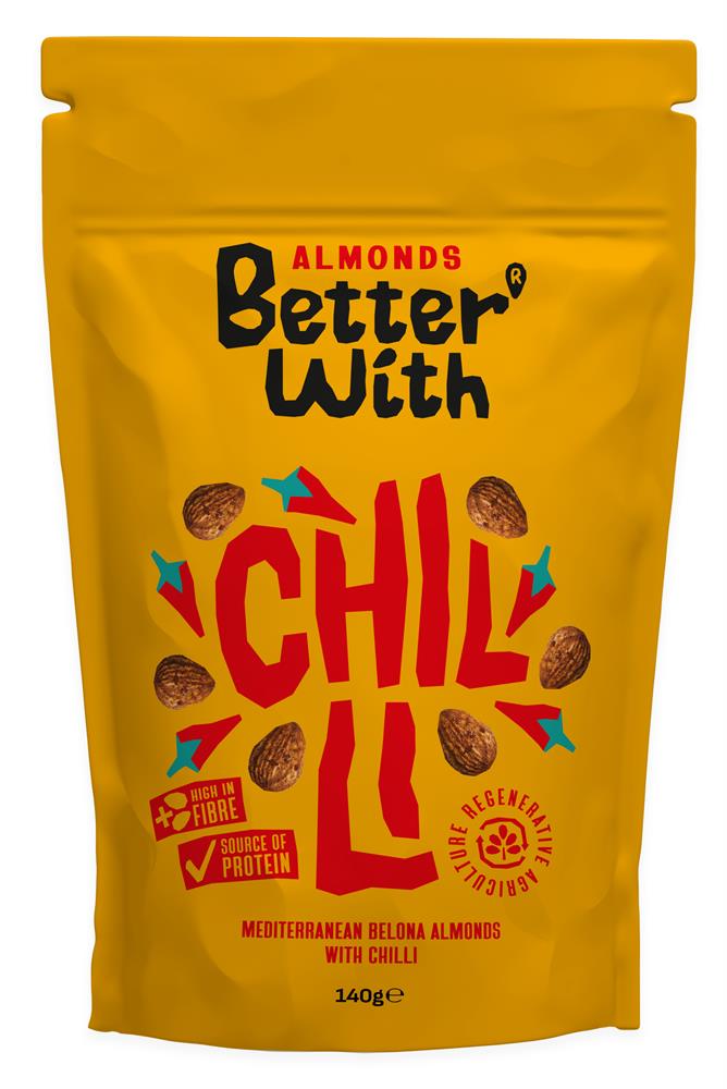 Chilli Almonds 140g