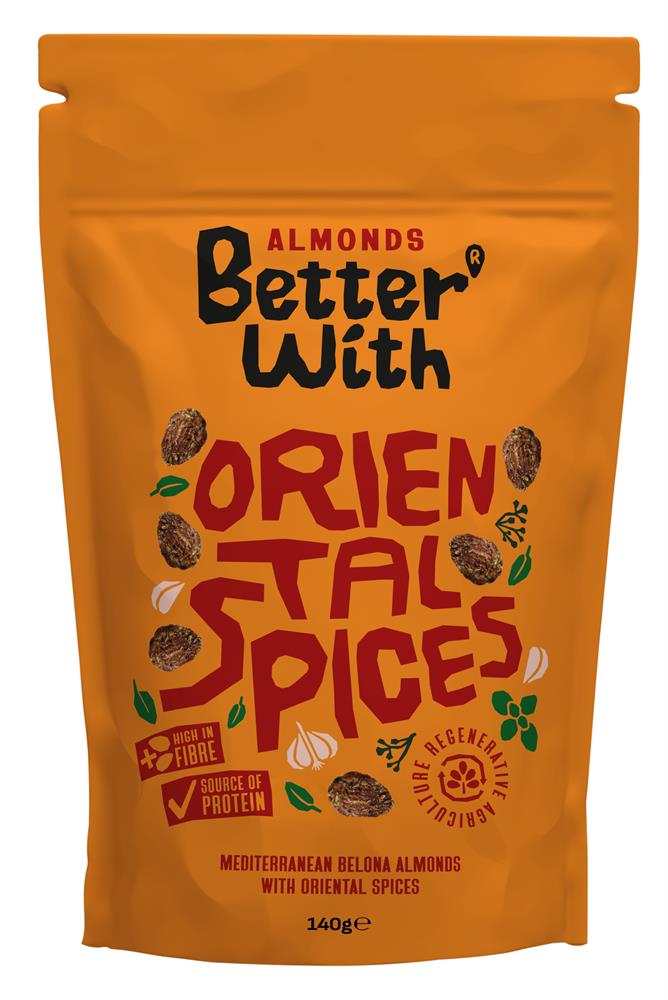 Oriental Spices Almonds 140g