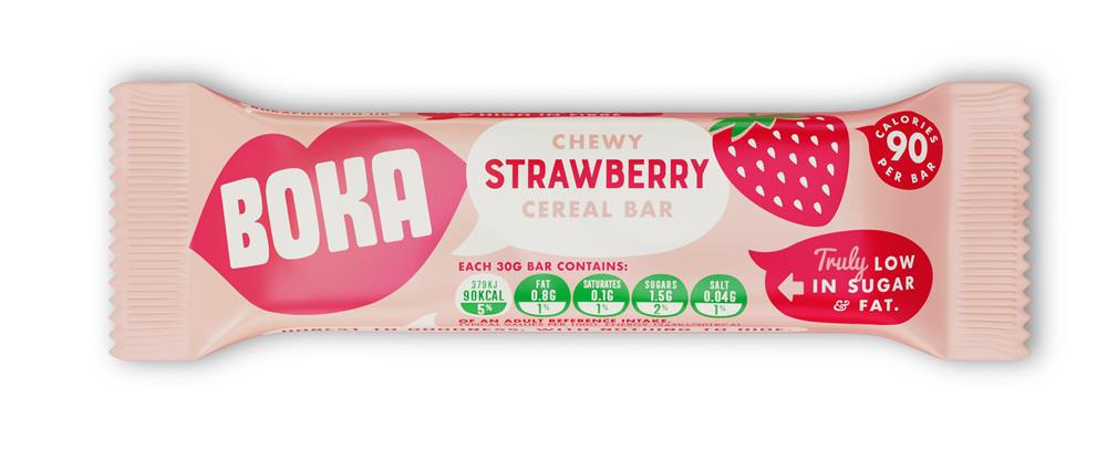 Strawberry Cereal Bar (Pack of 6)