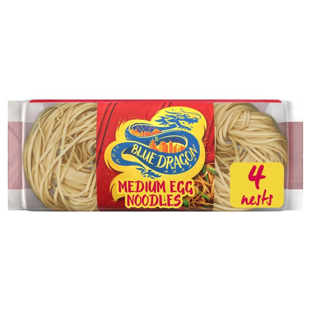 Blue Dragon Medium Egg Noodles (Pack of 2)