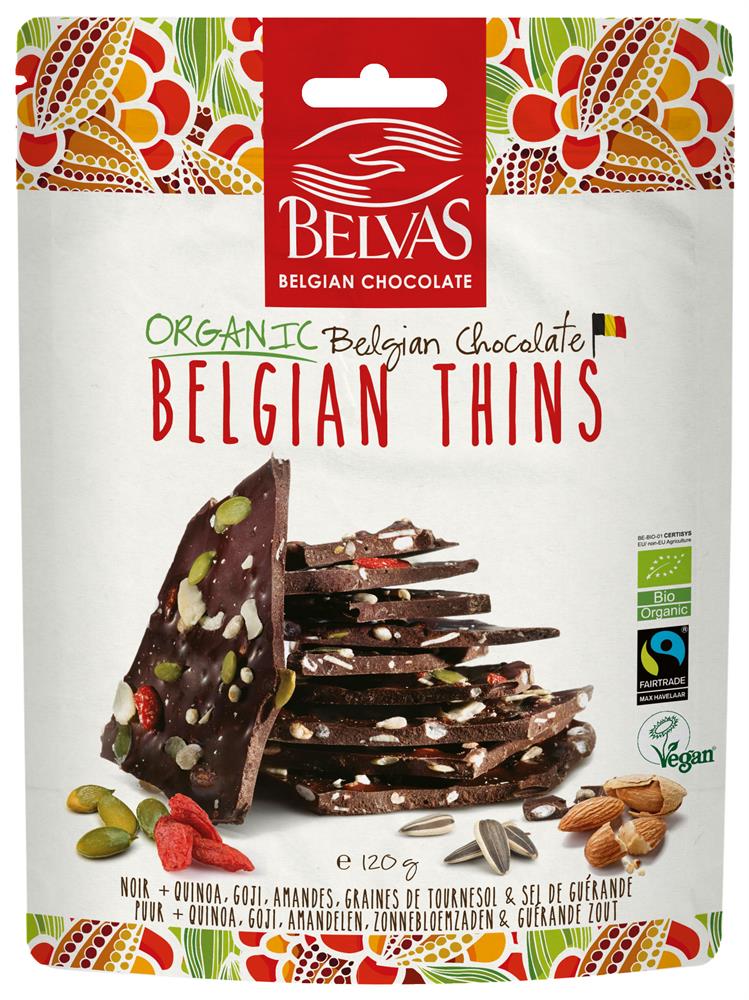 Belgian Thins Dark Goji Quinoa