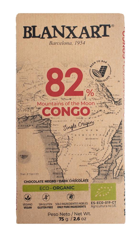 82% CONGO Chocolate Bar (Pack of 3)