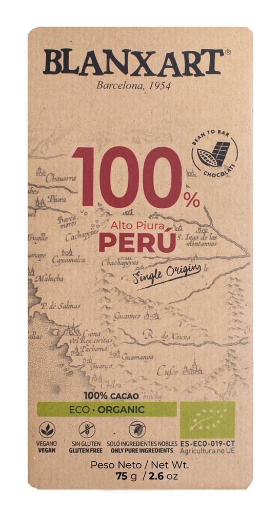100% PERU Chocolate Bar