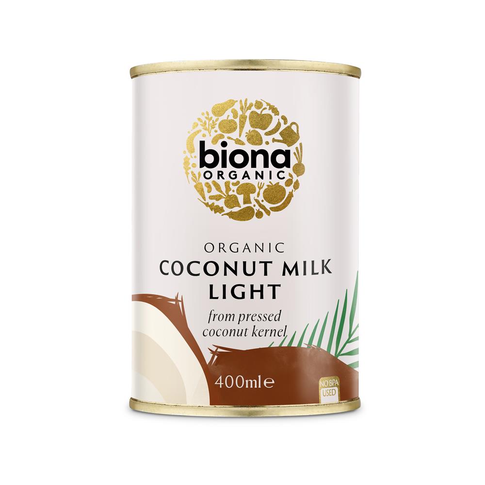 Coconut Milk Light 9% Fat (Pack of 2)