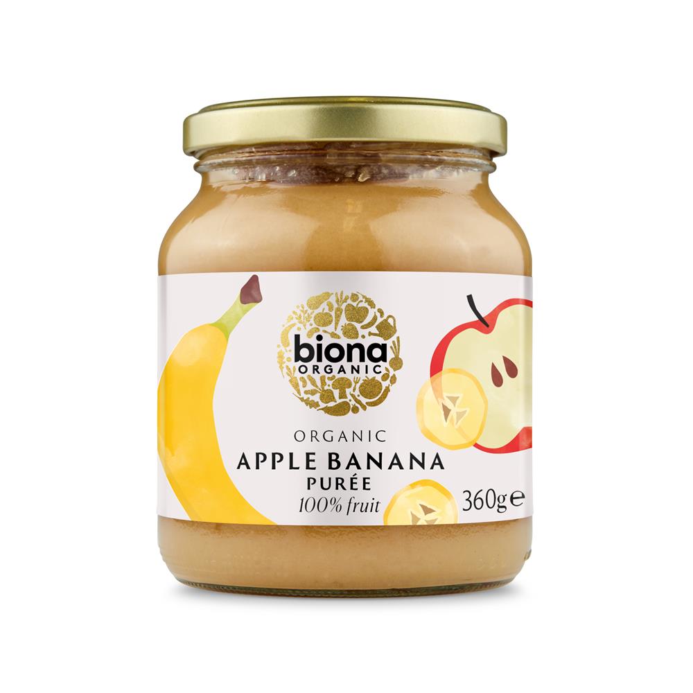 Org Apple & Banana Puree