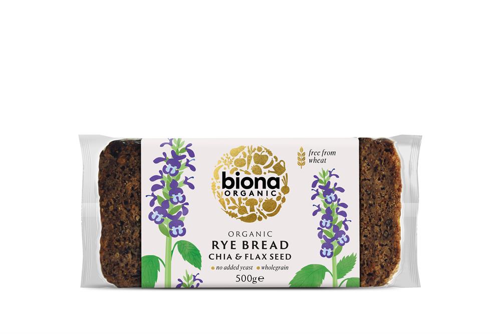 Org Rye Bread - Chia&Flax Seed