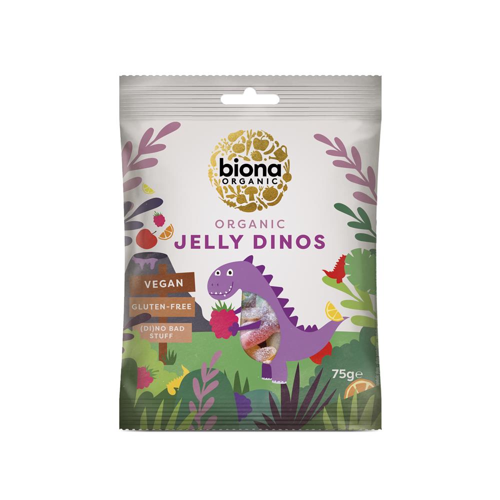 Organic Jelly Dinos - Vegan (Pack of 2)