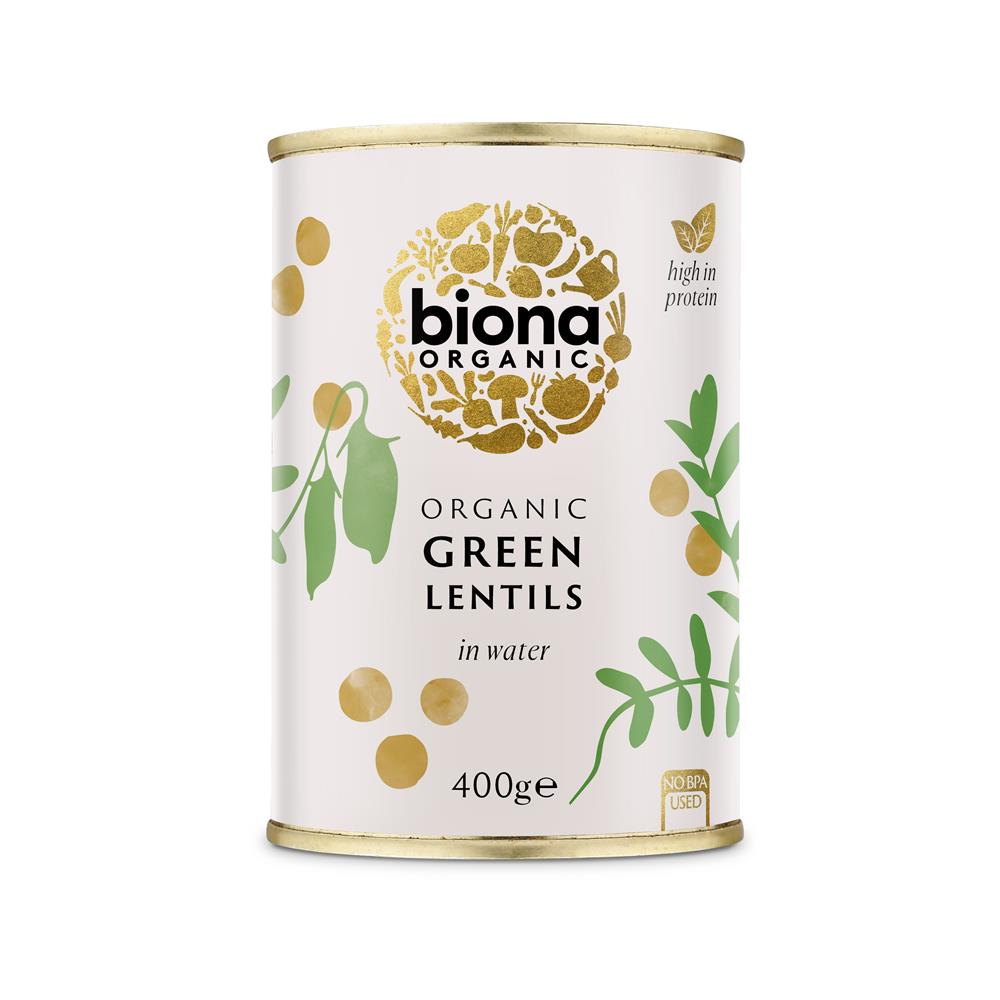 Green Lentils Organic (Pack of 3)