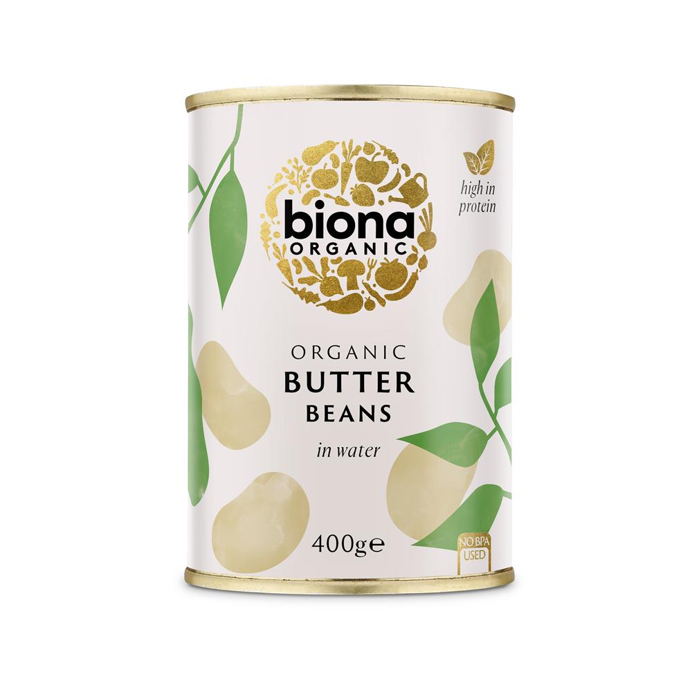 Organic Butter Beans (Pack of 3)