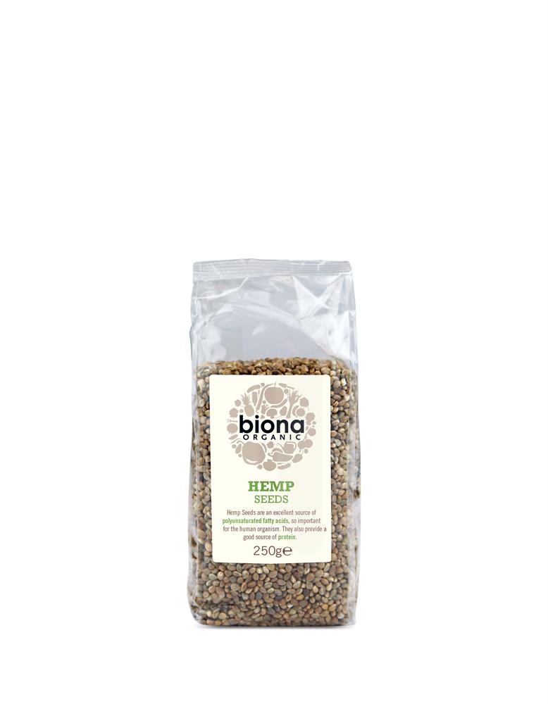 Hemp Seed Organic - (Omega Rich) 250g