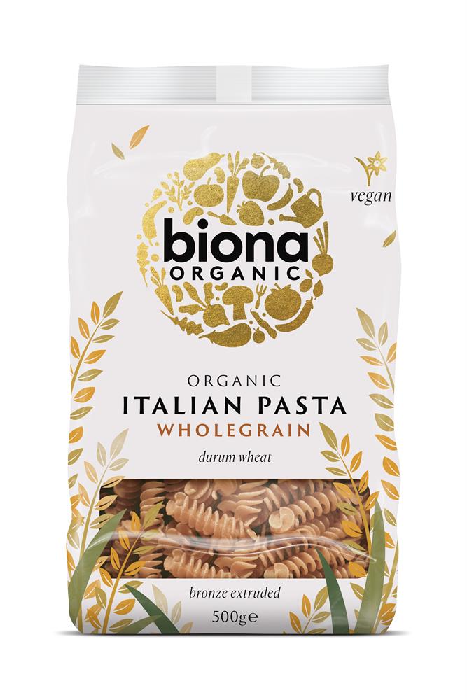 Organic Wholewheat Fusilli (Pack of 2)