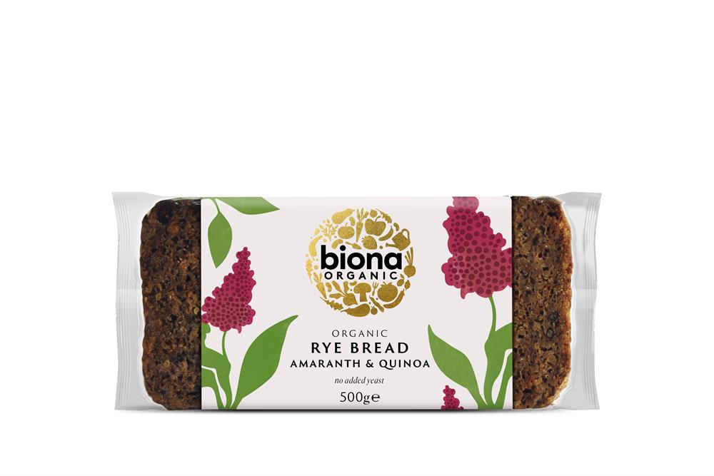 Org Amaranth Quinoa Rye Bread