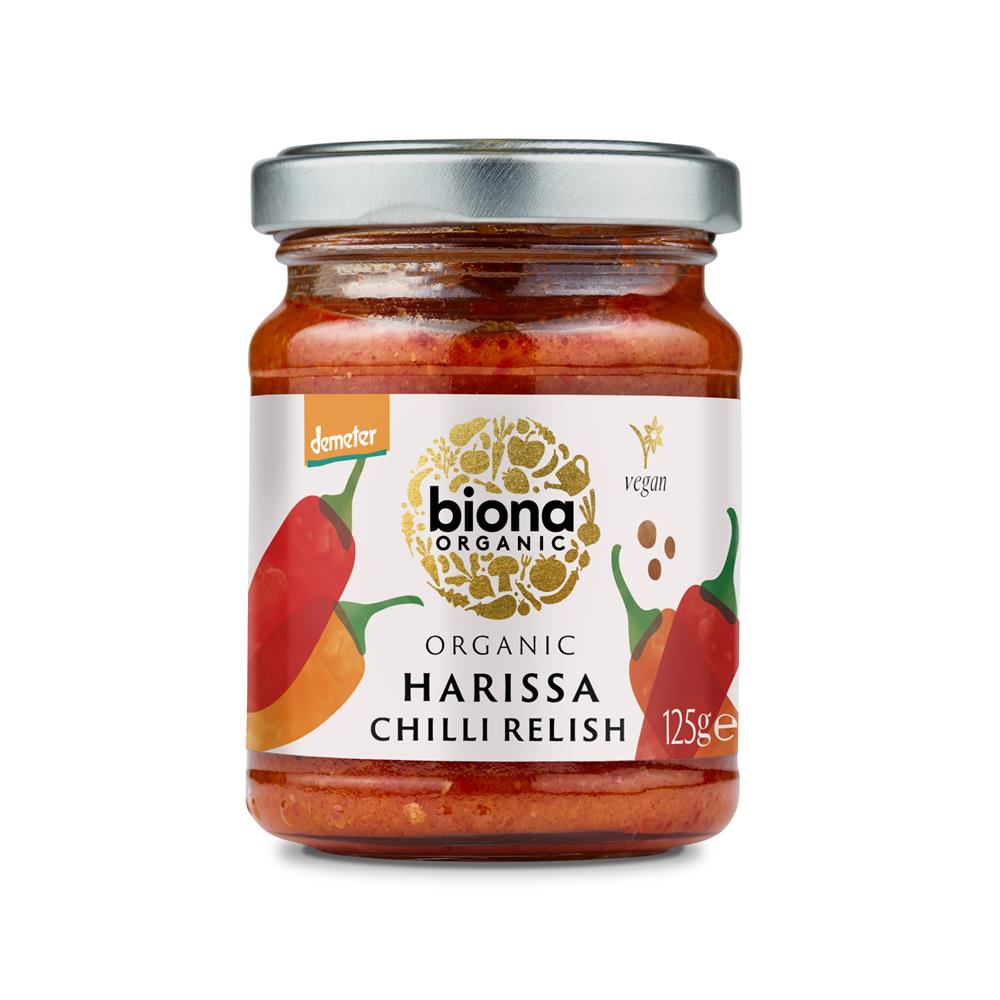 Org Harissa Chilli Relish